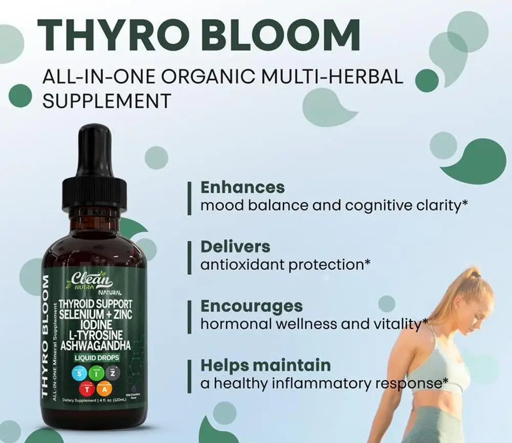 Thyroid Support 20-in-1 Formula – Boost Energy, Improve Sleep, Relieve Discomfort