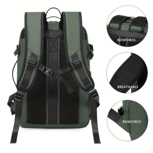 TravelPro™ Expandable Compression Backpack – Large Capacity & Lightweight