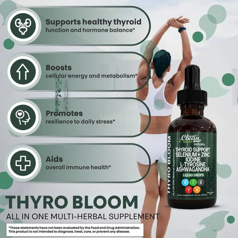 Thyroid Support 20-in-1 Formula – Boost Energy, Improve Sleep, Relieve Discomfort