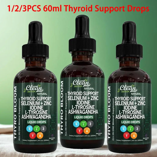 Thyroid Support 20-in-1 Formula – Boost Energy, Improve Sleep, Relieve Discomfort