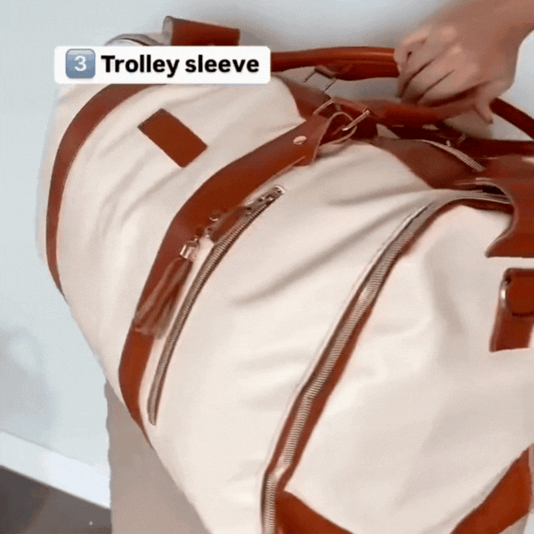 Chic Foldable Travel Duffel